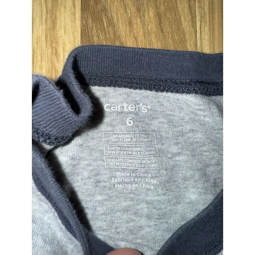 Carter's Boy's Pajamas PJ Set Size‎ 6 Lot Of 2